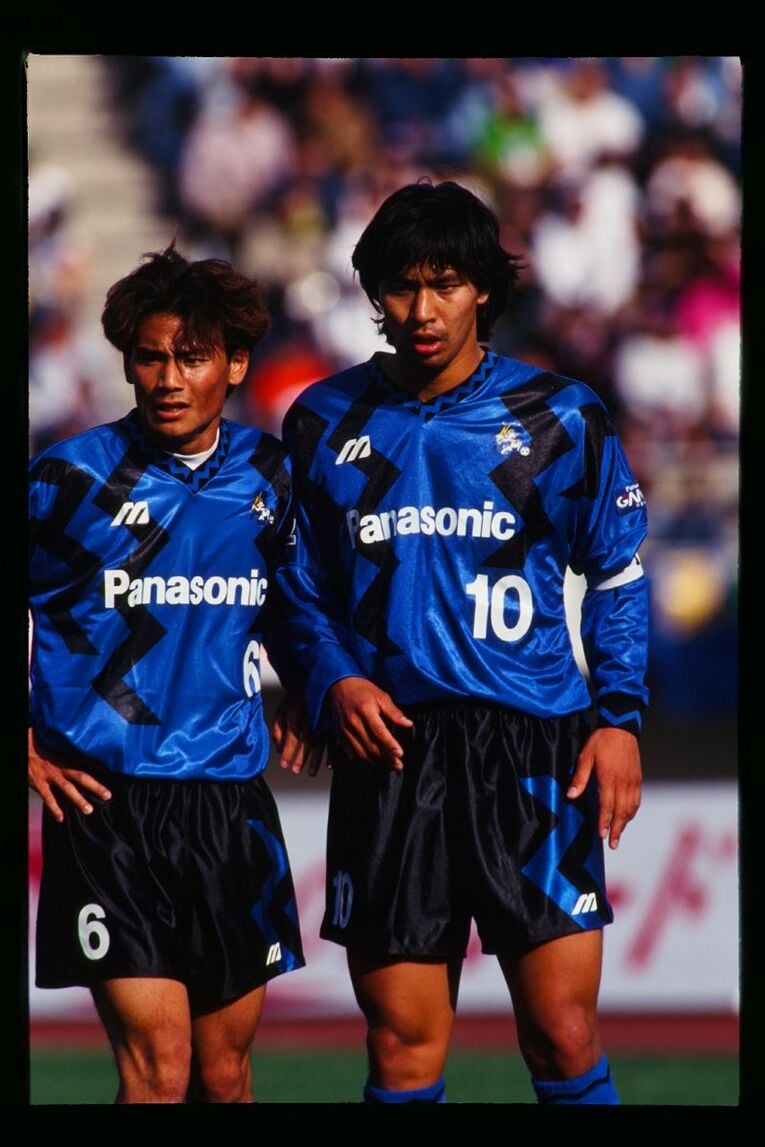 長髪がトレードマークだった ／ photograph by J. LEAGUE