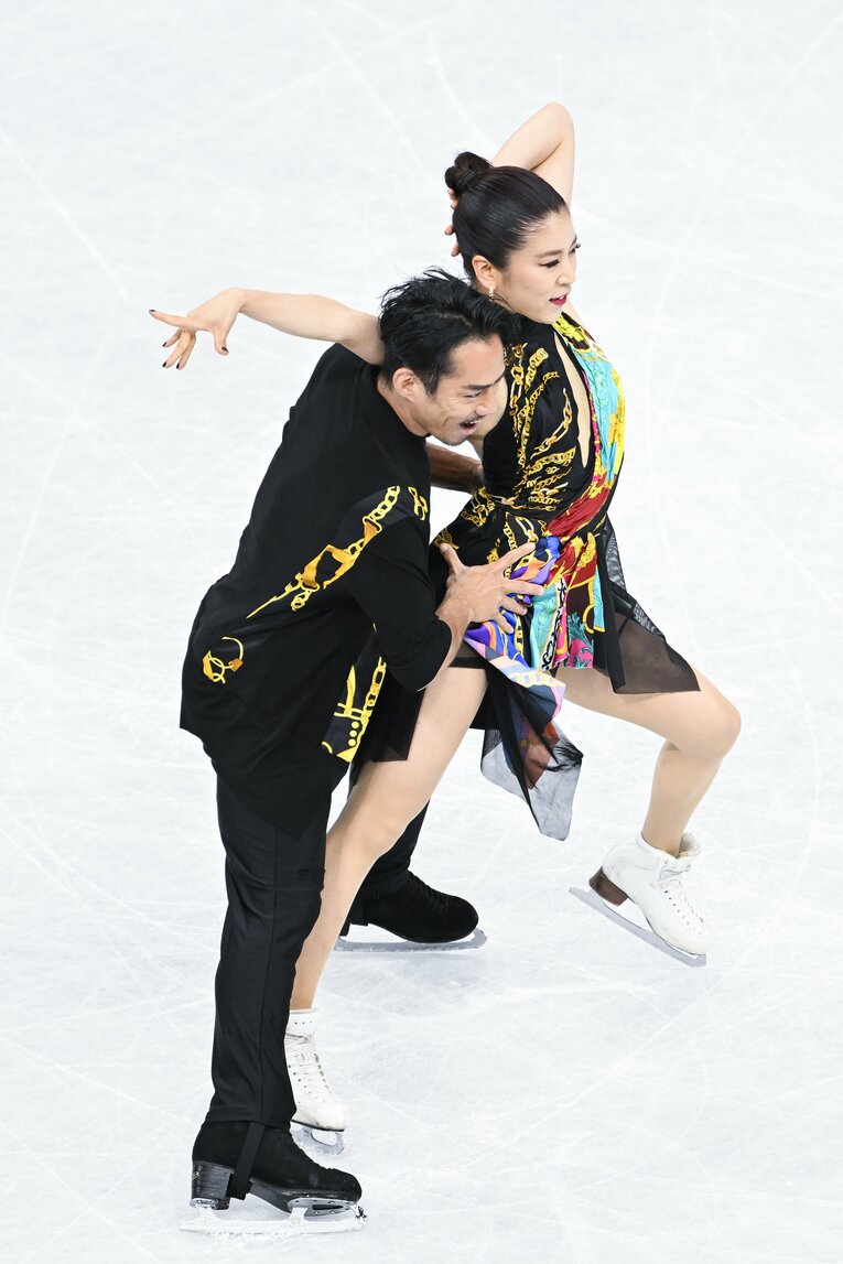 リズムダンスの演技 ©Asami Enomoto