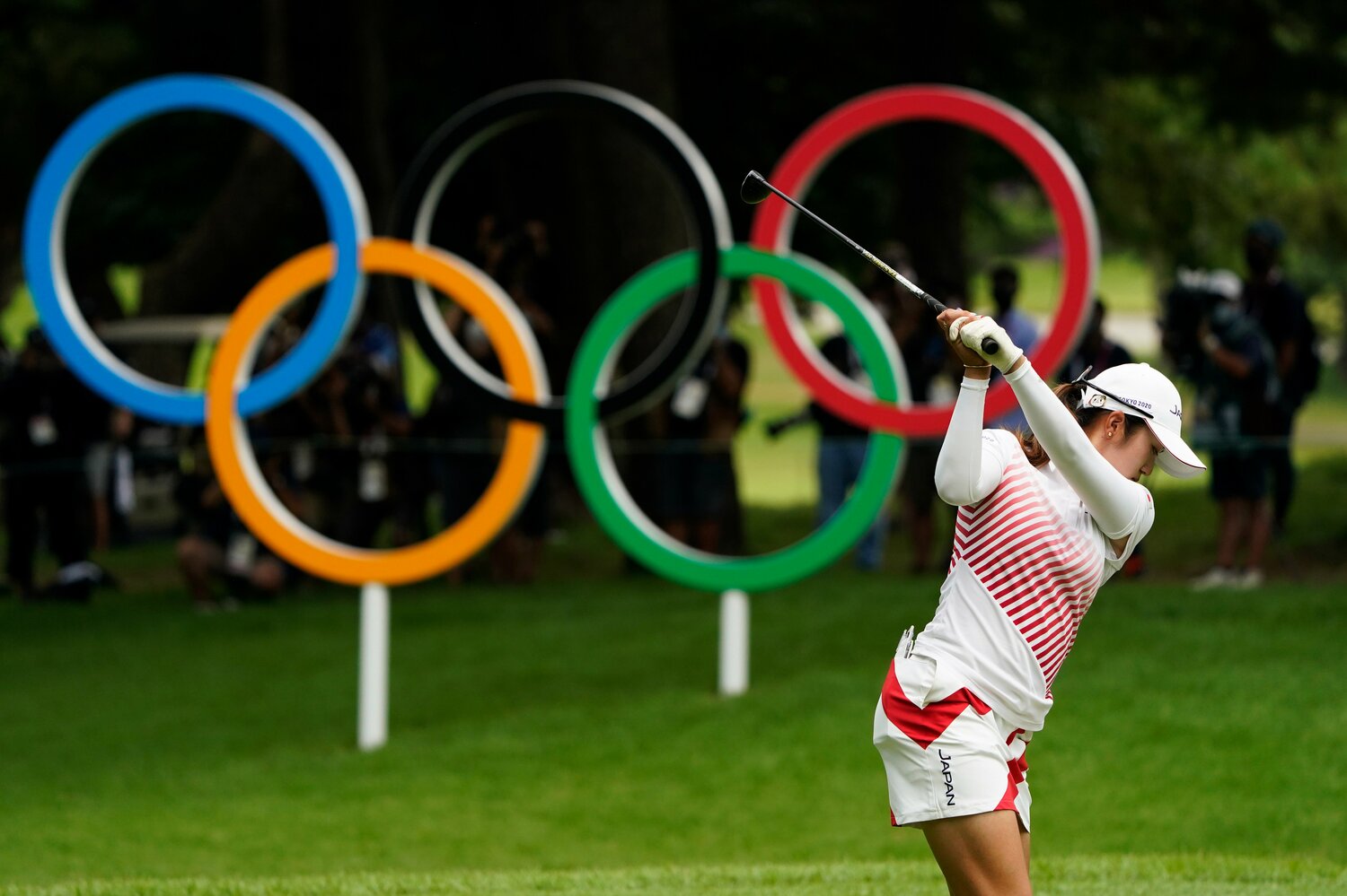 東京オリンピックで銀メダルを獲得した稲見萌寧　©Shizuka Minami