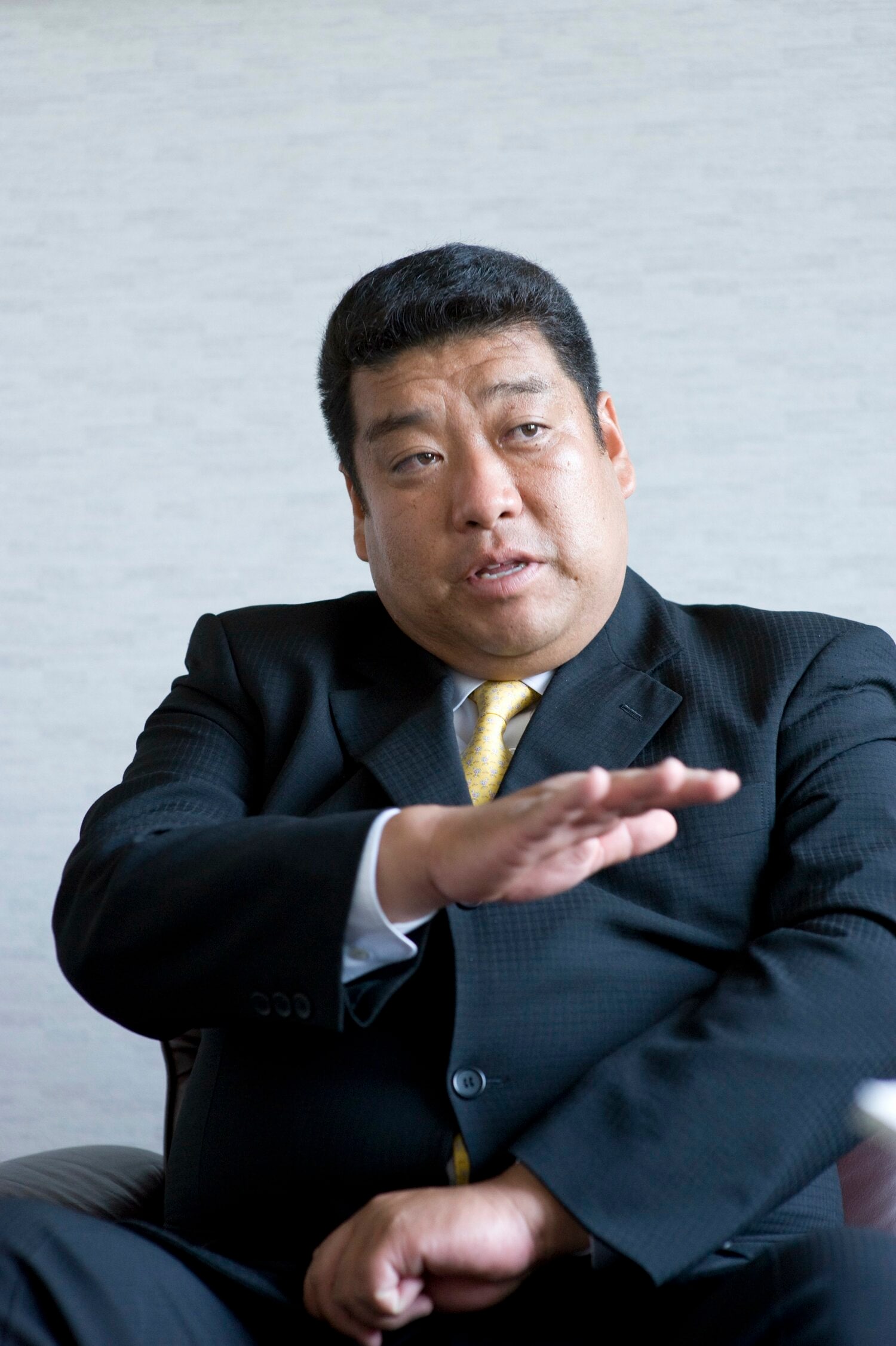 大阪桐蔭の西谷浩一監督（2013年）　©Miki Fukano