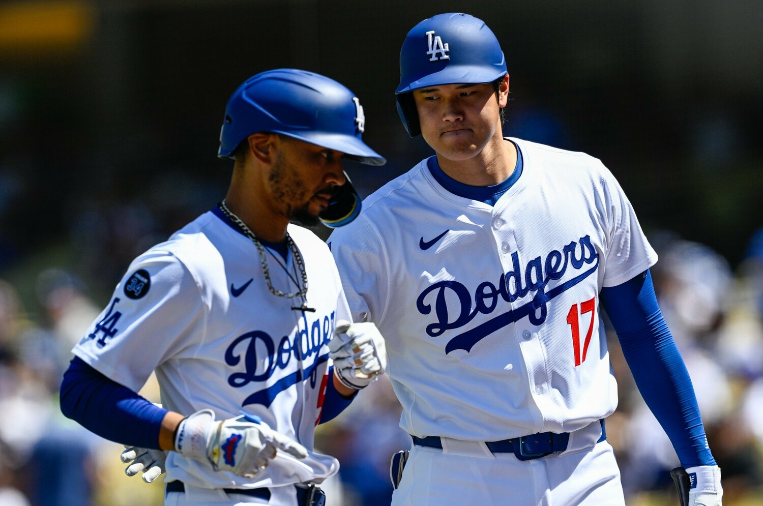 「どの毒を飲むか」大谷翔平が敬遠…続く2番ベッツの本音は？「分かったよ。君たちの望んでいることなんだな」エンゼルス戦で米記者が聞いたウラ話＜Number Web＞ photograph by Nanae Suzuki