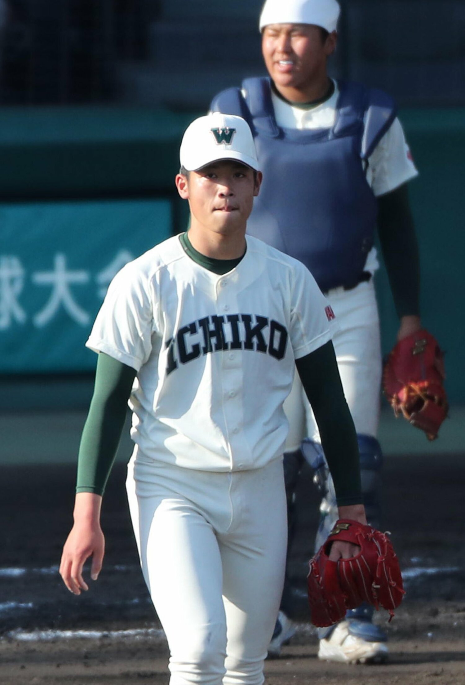 センバツでは明豊（大分）に決勝打を許し、8強入りを逃した　©︎Sankei Shimbun