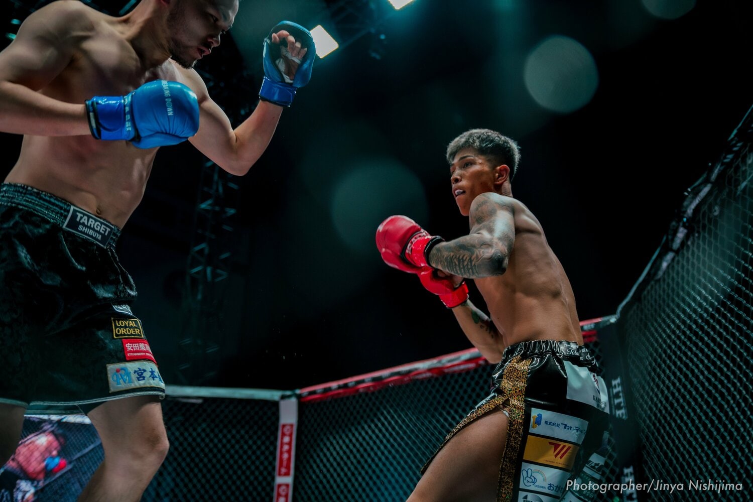 プロ対抗戦に出場した外枦保は、自身もキックボクシングのプロ経験がある ©Norihiro Hashimoto