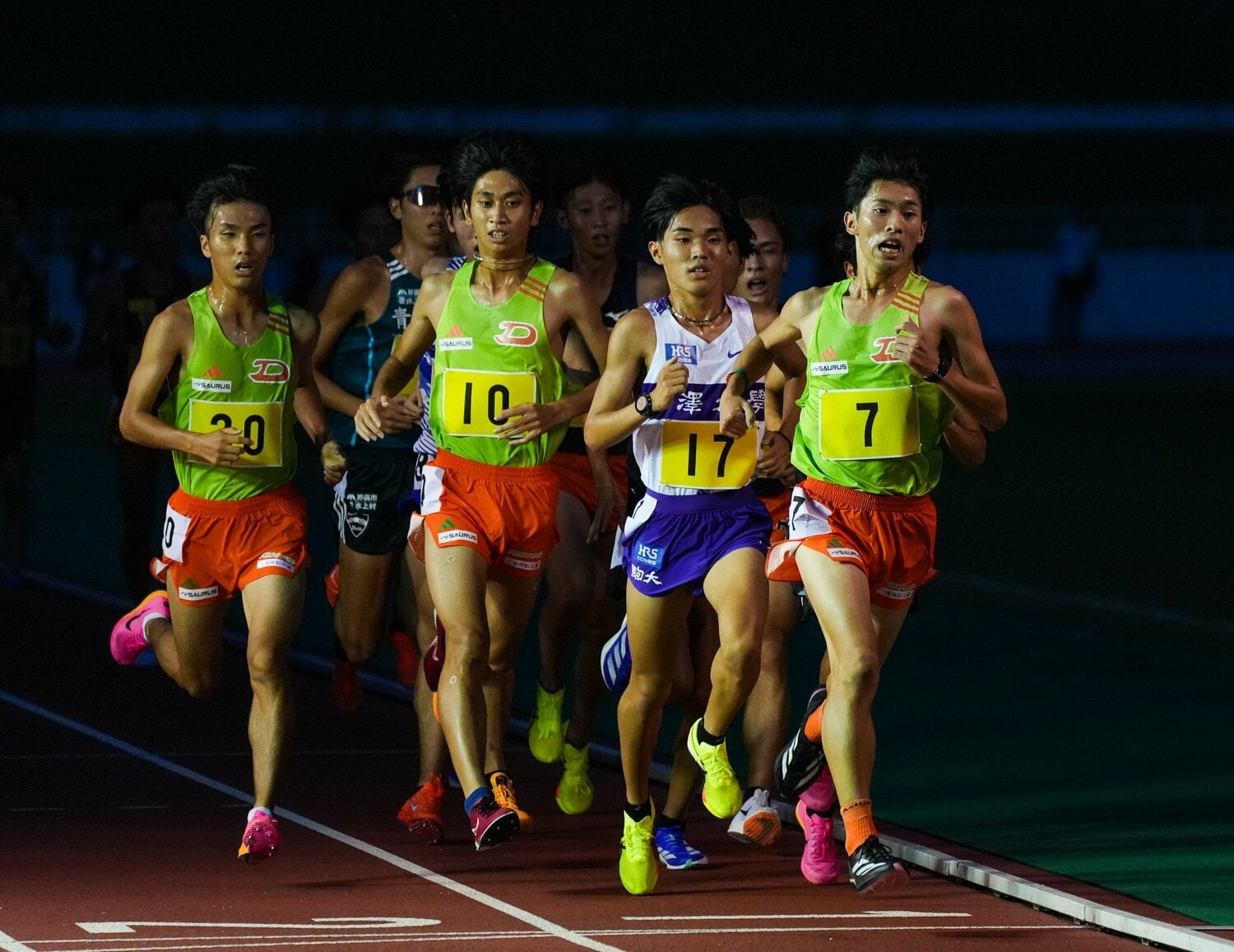 層の厚さを見せた大東大勢　©Stoshi Wada