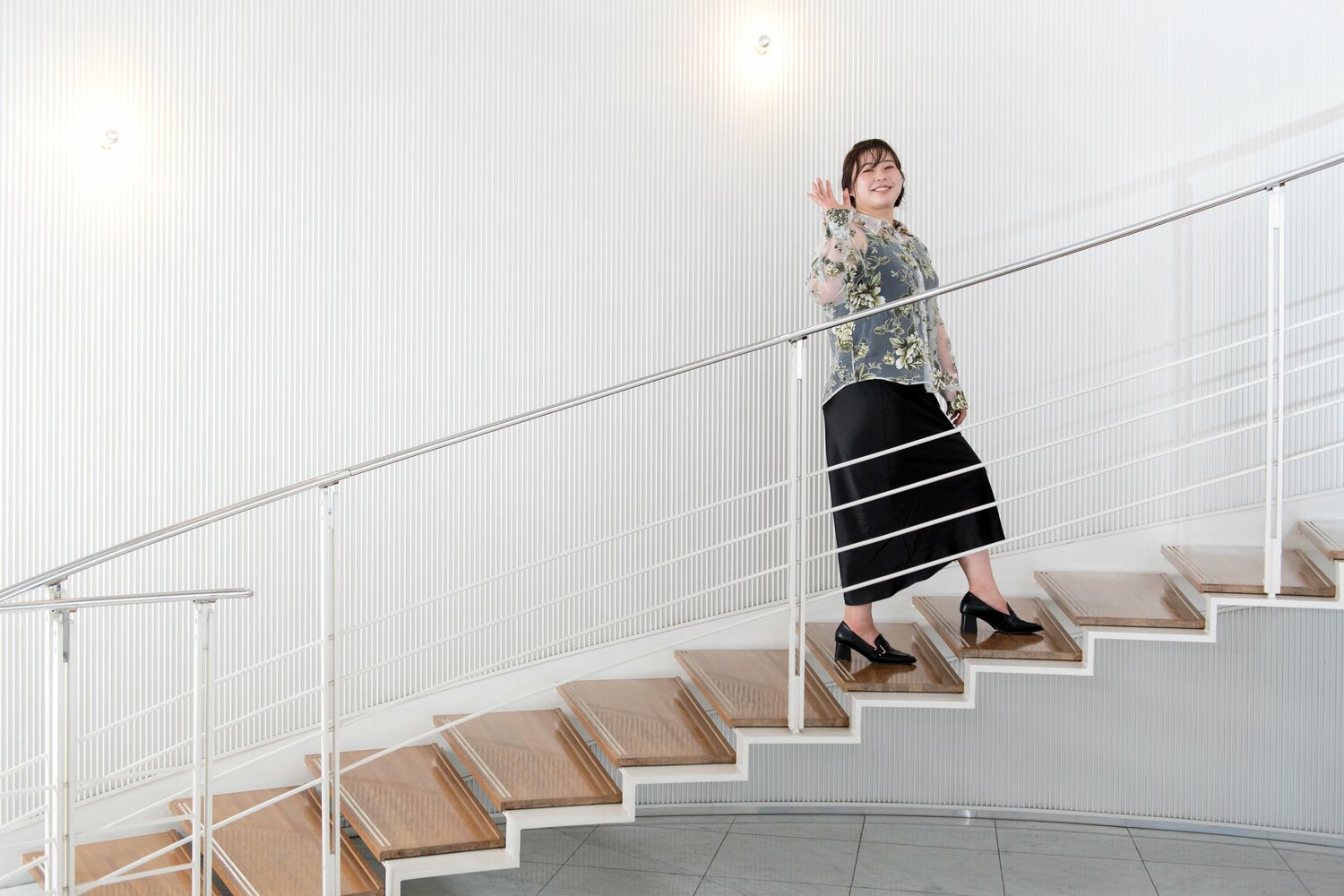 現在は空手指導者、モデルとして活動している　©Takashi Shimizu