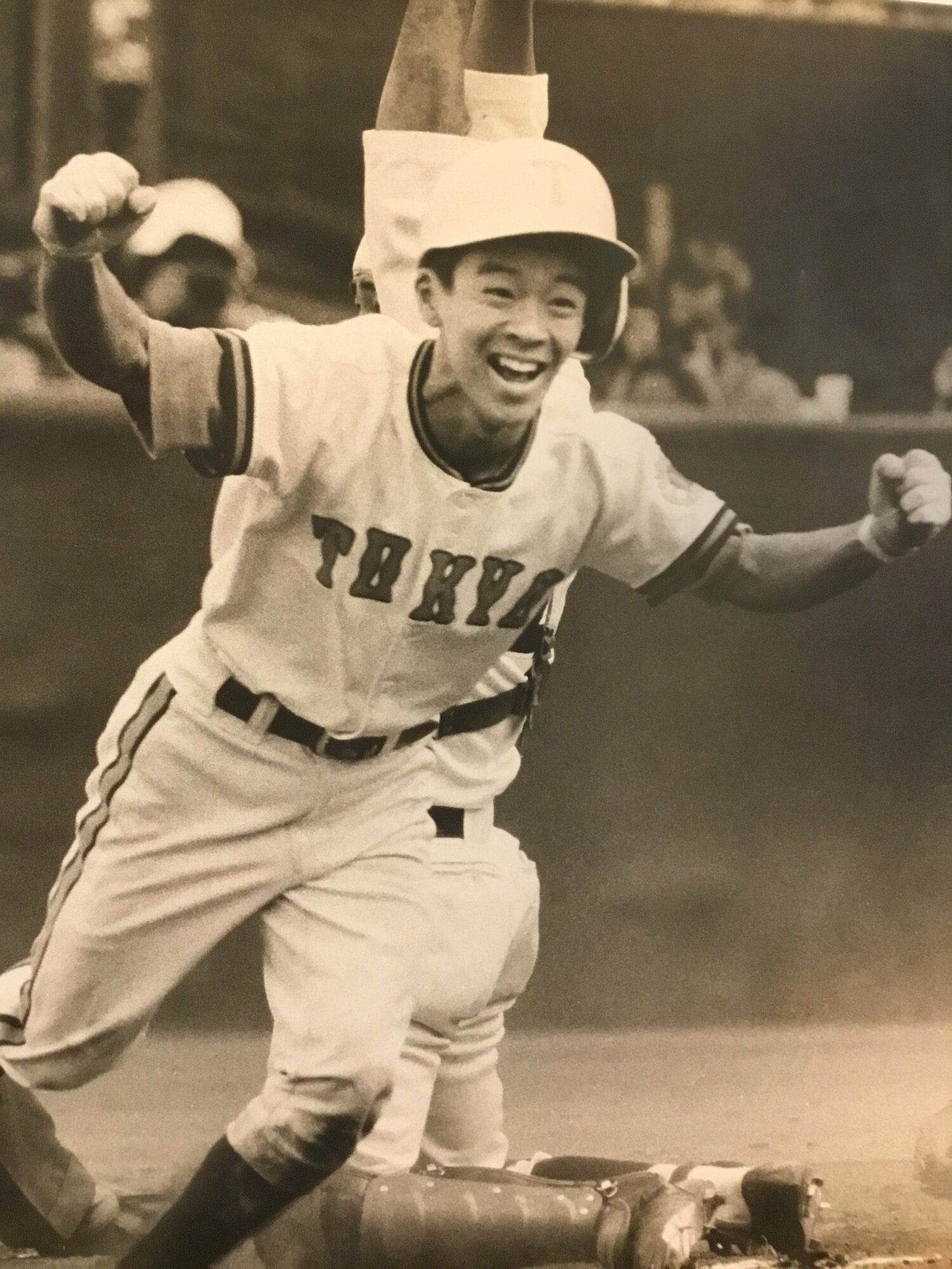 東大野球部時代の三角裕（1983年卒部）