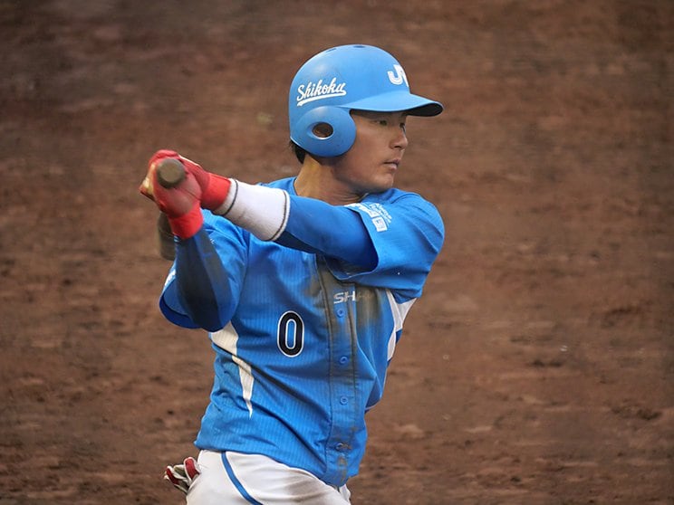 阪神・中野の活躍で期待が高まる社会人ショート。21歳水野達稀は将来性を見ても好素材だろう　©︎PABB-lab