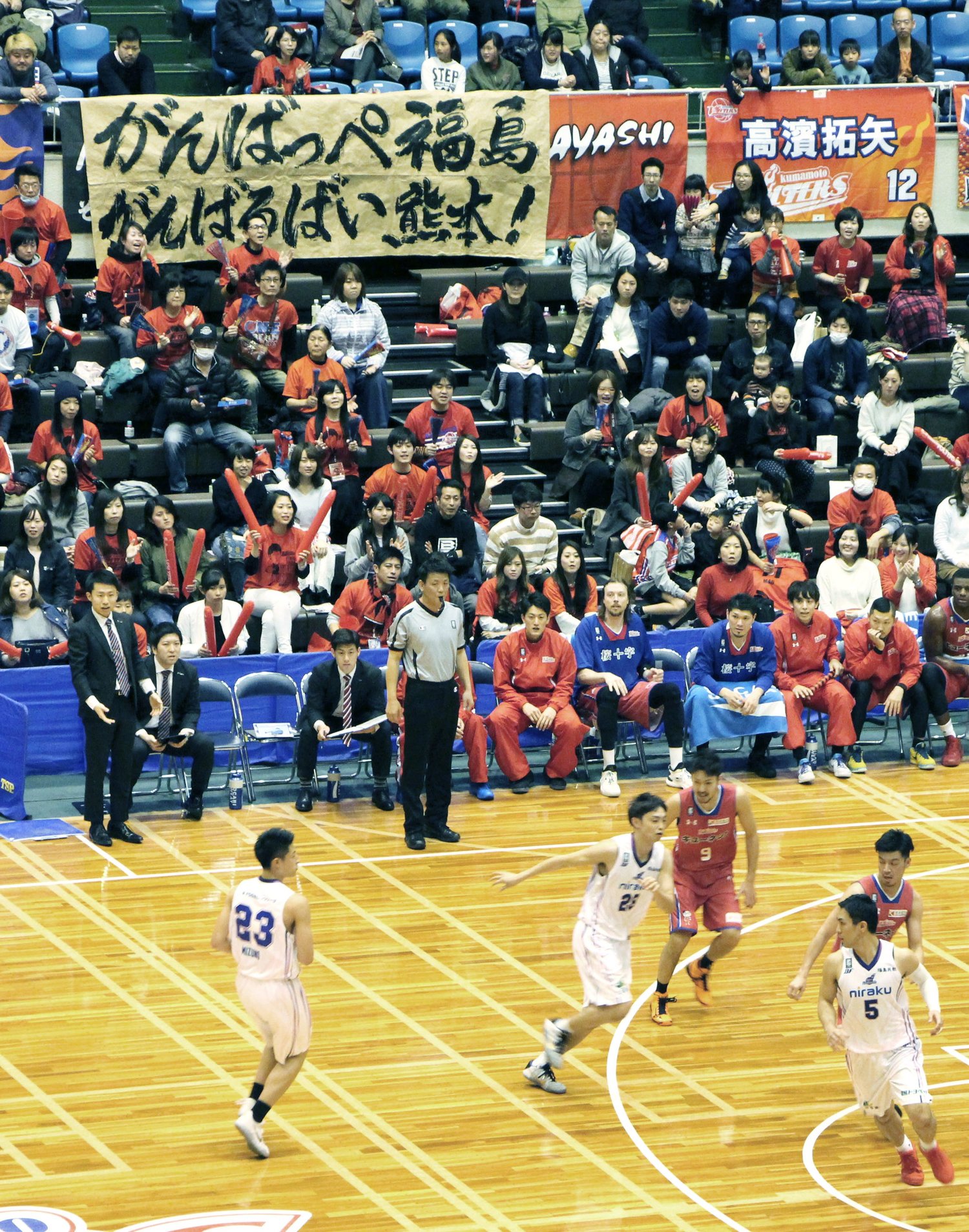 2017年3月11日には熊本との震災復興祈念試合も開催された