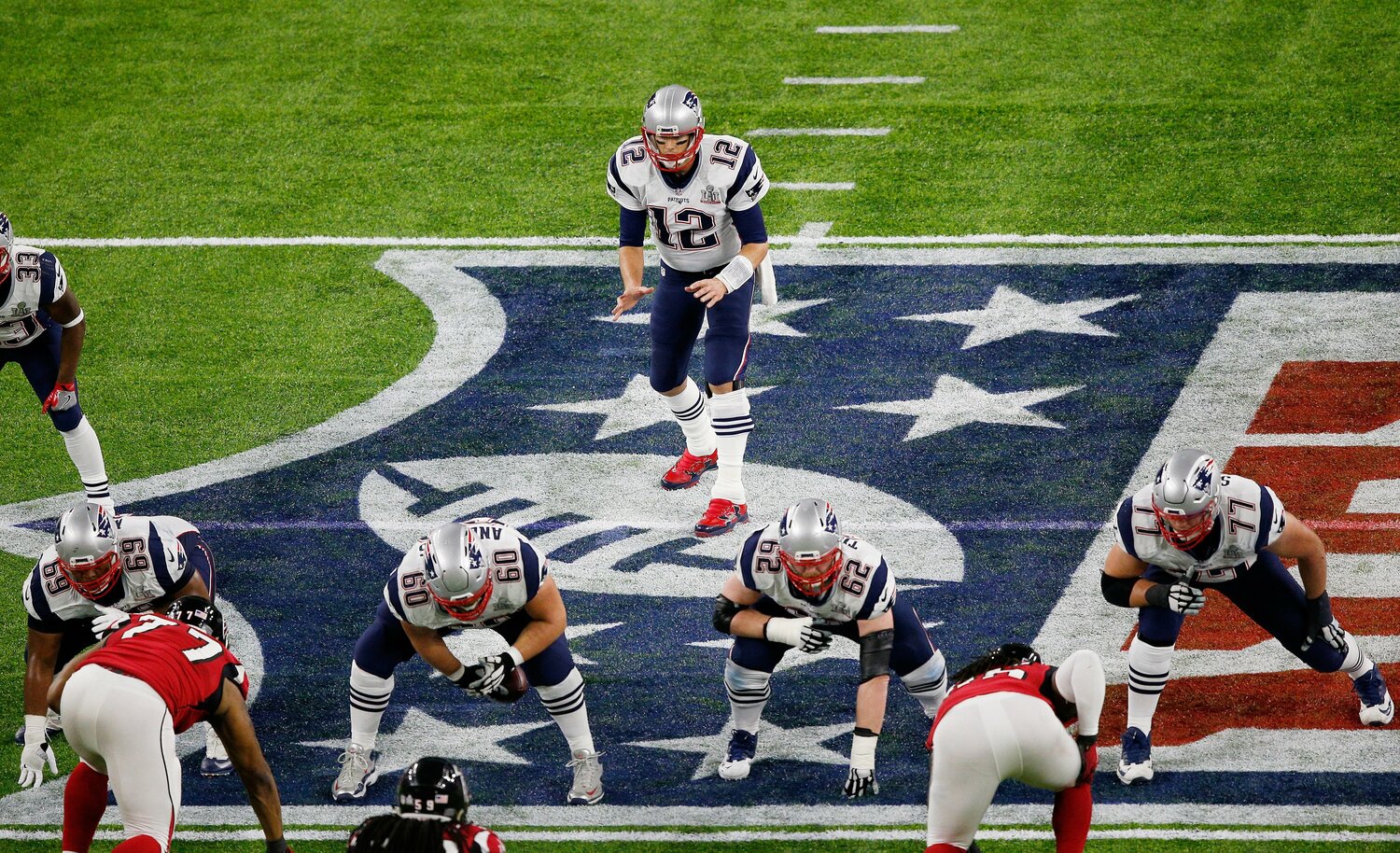 2017年のスーパーボウルで最大25点差をひっくり返したペイトリオッツのQBトム・ブレイディ　©Getty Images