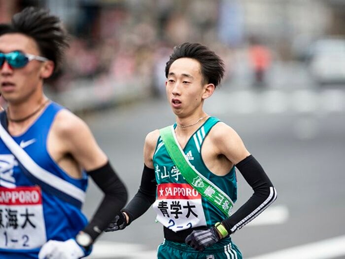 青山学院大学、2年ぶり箱根駅伝総合優勝。戦術のカギとなった「花の2区」の黄金ルーキー。＜Number Web＞ photograph by Yuki Suenaga