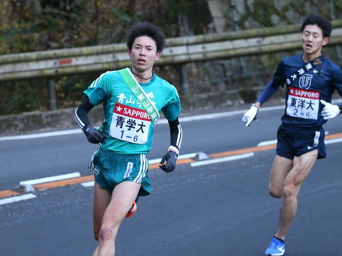 「テレビつけたらもう終わってた」箱根駅伝“超特殊区間”6区走者たちの悲哀…青学大のあの名手も「山下りは神とは呼ばれないんです（笑）」＜Number Web＞ photograph by JIJI PRSS