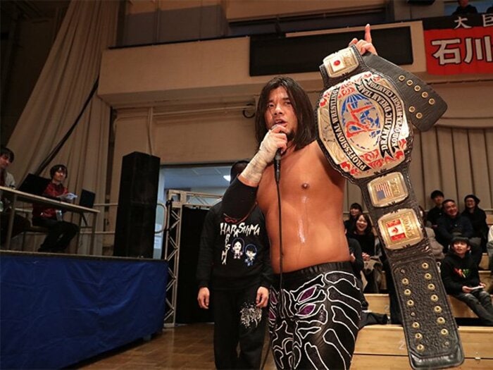 プロレスの価値観を揺さぶる“カリスマ”DDT王者・佐々木大輔という男。<Number Web> photograph by DDT Pro-Wrestling
