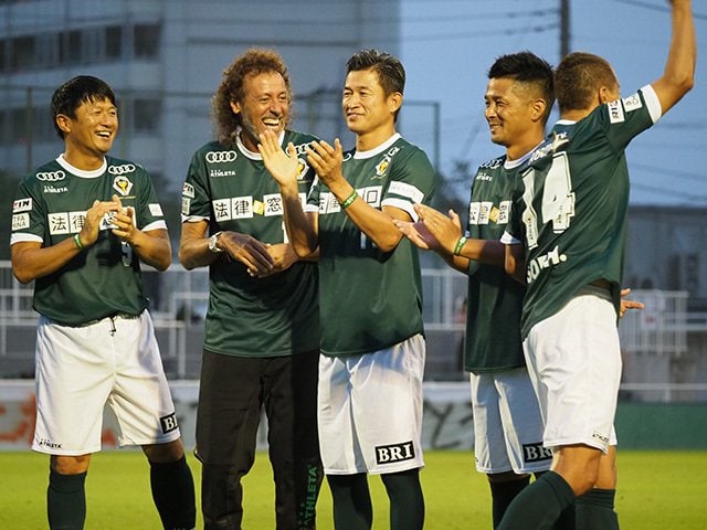 PUMA ヴェルディジャージ　カズ　ラモス北澤日本代表サッカー　L位 カズ、ラモスが今も醸す独特の空気。永井秀樹の引退試合は「今」のため
