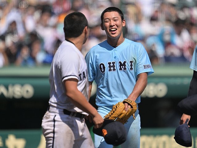 近江・山田陽翔は「心から応援したくなる子」対戦した監督もホレる