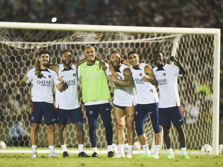 7月18日、有料の公開練習　©Yuki Suenaga