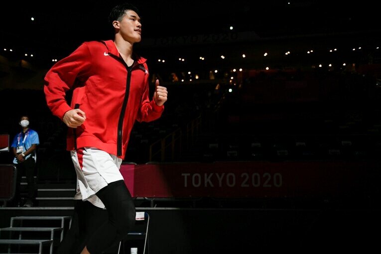 東京五輪に日本代表として出場した渡邊雄太　©JMPA