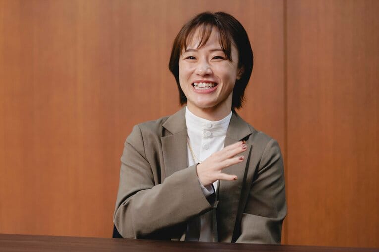 リオ五輪女子レスリング金メダリストの登坂絵莉さん　©Wataru Sato