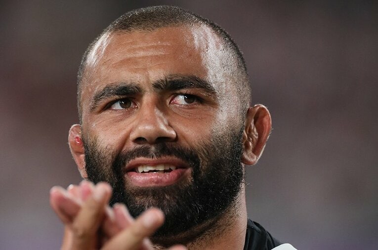 2023年ラグビーW杯フランス大会の日程発表を受け、「いろいろなチームに勝つチャンスが出てくる」とポジティブなコメントを残したリーチマイケル ／ photograph by Naoya Sanuki