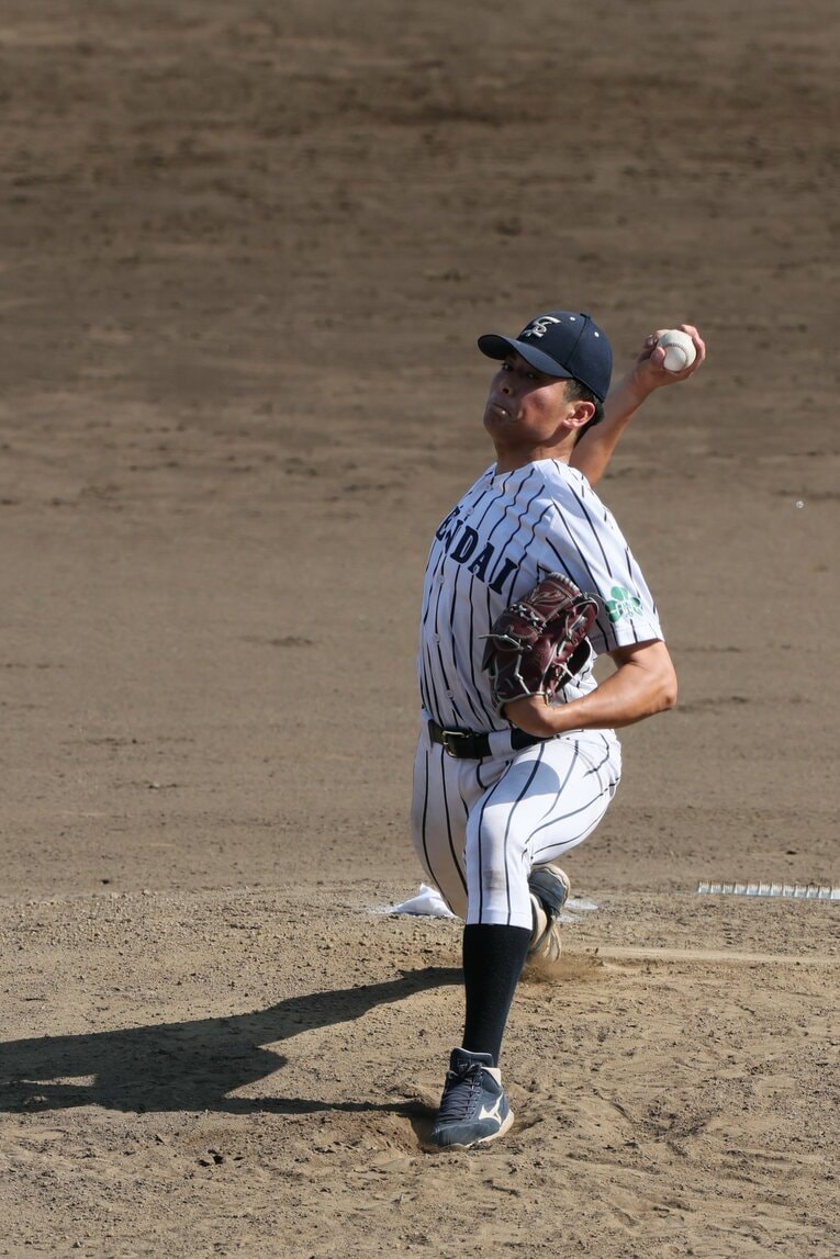 今年6月、大学ジャパン候補の合宿での佐藤幻瑛　©Shigeki Yamamoto