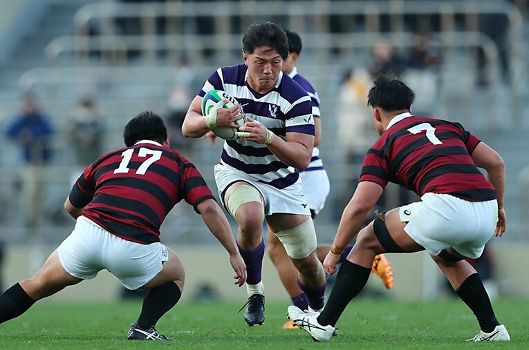 昨季も白熱したプレーが展開された秩父宮ラグビー場。好条件の立地を生かした活用が議論されている ／ photograph by Yohei Osada/AFLO SPORT