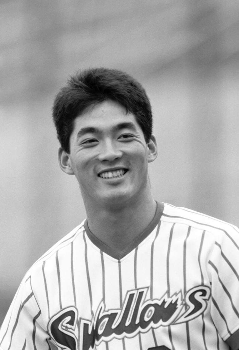 ヤクルト時代の一茂　©BUNGEISHUNJU