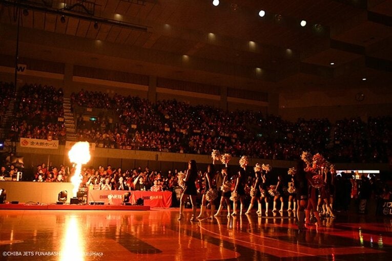 千葉ジェッツのチアリーダーズ「STAR JETS」“勝率100％”不敗神話の秘密を探る(11) ／ photograph by CHIBA JETS FUNABASHI/ PHOTO:JunjiHara