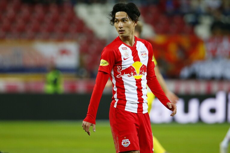 2015～19年までレッドブル・ザルツブルクに在籍した南野拓実。2020年にリバプールに移籍　©Getty Images