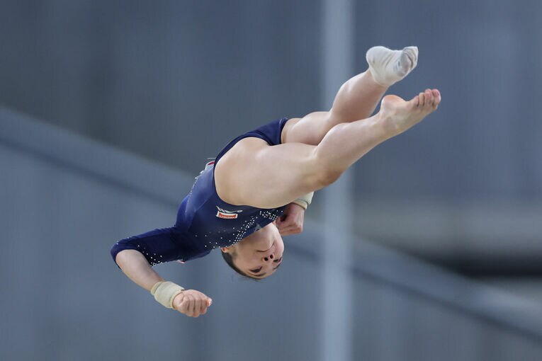 山口の演技　©Getty Images