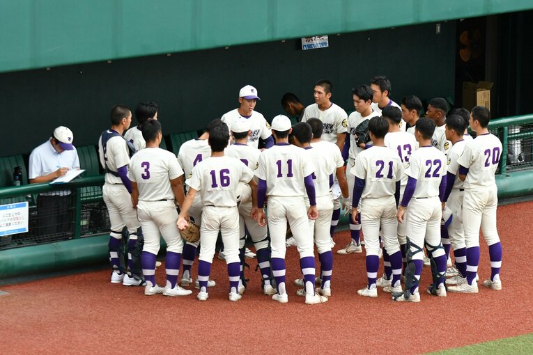 慶応や桐光学園といった強豪との差を目の当たりにした藤嶺藤沢ナインの決断は？　©Zen Suzuki