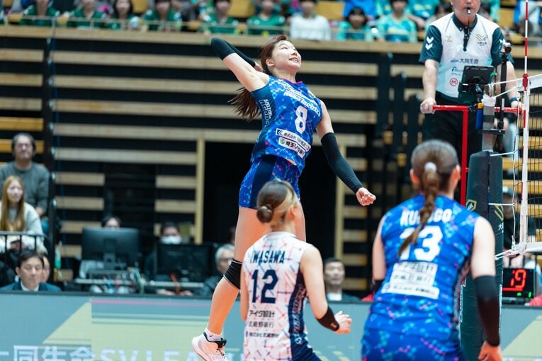 山地梨菜（埼玉上尾メディックス）©︎SV.LEAGUE