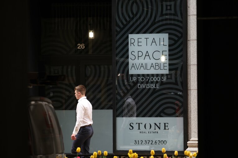 【FA有力地／シカゴ】「空き店舗」が多く見られるシカゴ。コロナ禍で街から人が消えた打撃から立ち直れていない　©Getty Images