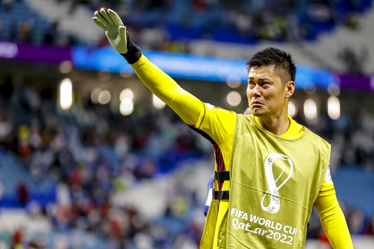 クロアチア戦後　©Kiichi Matsumoto／JMPA