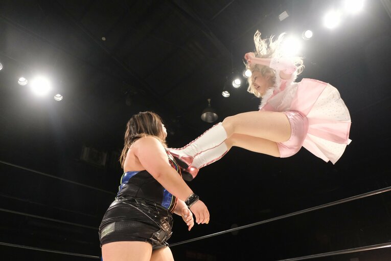 2022年3月のプロレスデビュー戦　©Norihiro Hashimoto