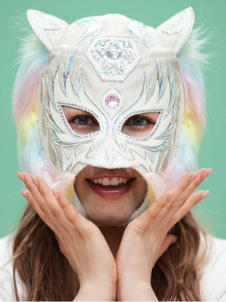 “人気覆面レスラー”スターライト・キッドの撮りおろしフォト（全19枚） ©Essei Hara