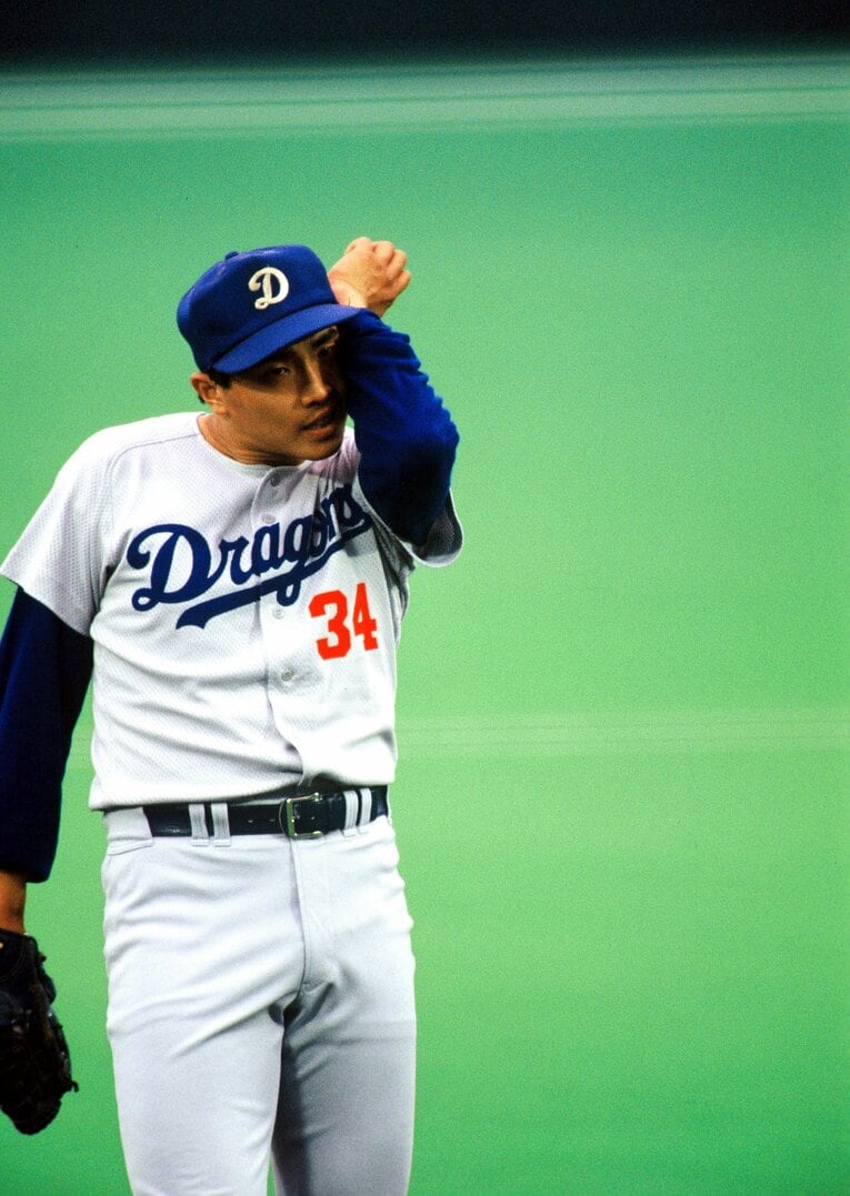 プロ入り4年目、22歳の山本昌　©BUNGEISHUNJU