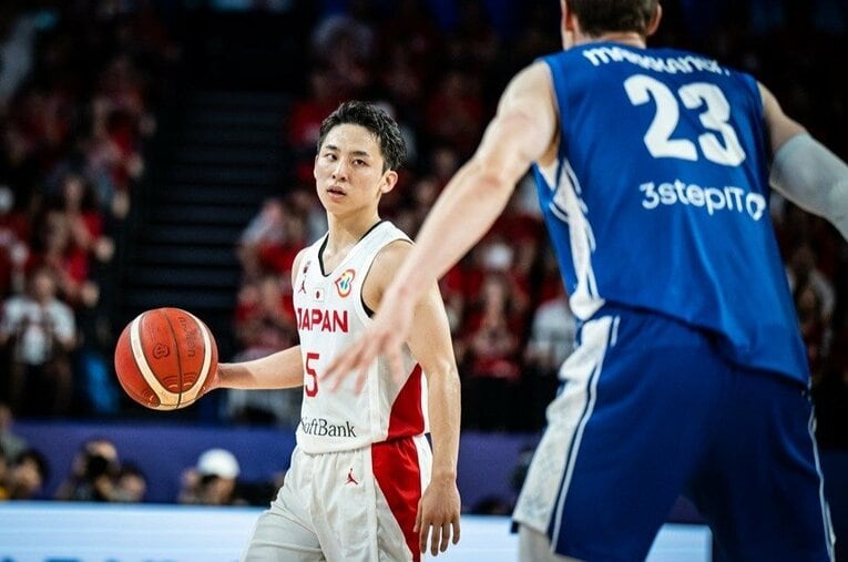 2023年W杯では点取り屋の顔を見せていた河村だったが…？　©FIBA