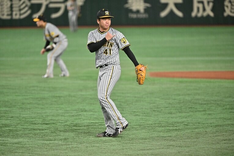 阪神・村上には「MVP＋新人王」の可能性もある　©Hideki Sugiyama