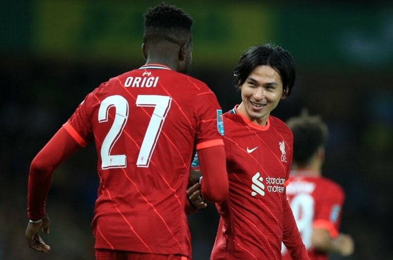 リバプールで3シーズン目を迎えた南野。世代交代を迎えるチームにおいて主力となっていけるか ／ photograph by Getty Images