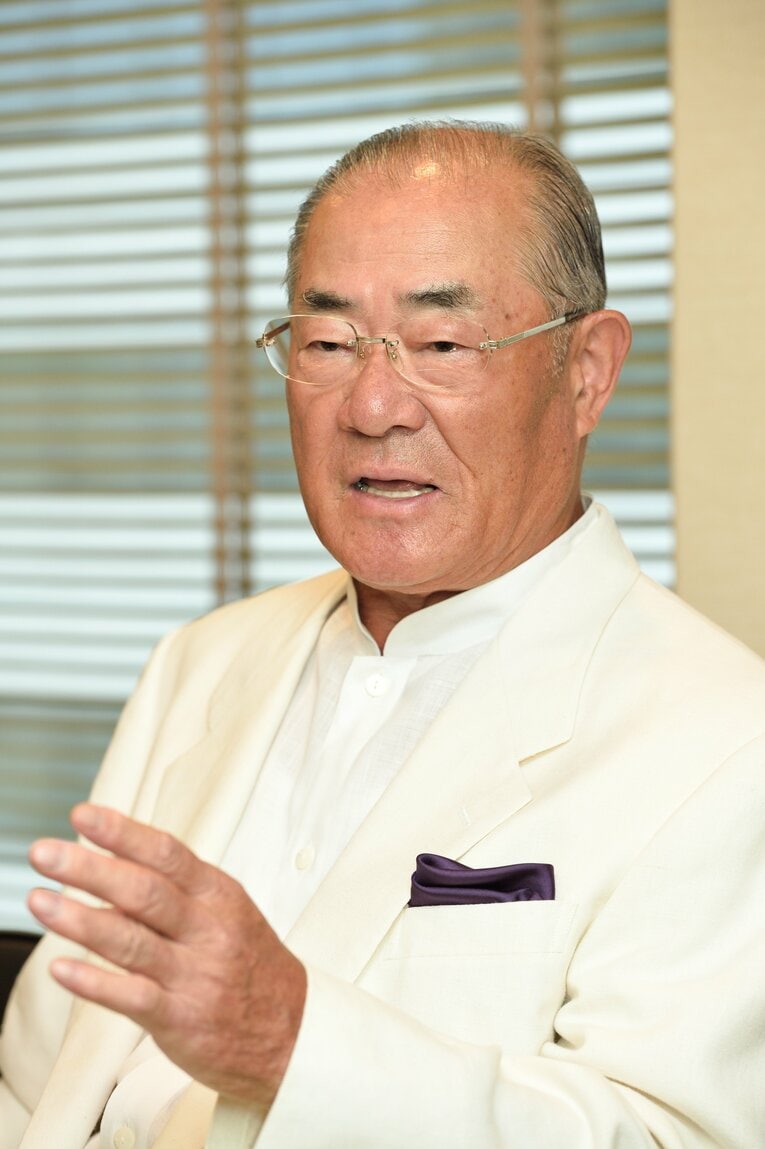 『サンデーモーニング』の「喝！」でも印象深い張本勲さん　©Keiji Ishikawa