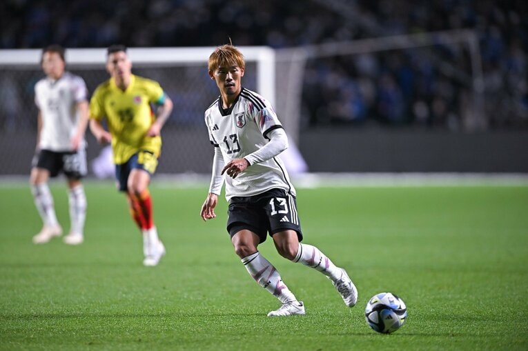 堂安律（フライブルク）　©︎Takuya Kaneko/JMPA