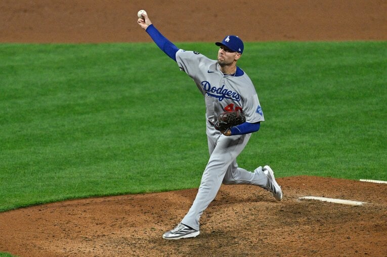 シーズン終盤から不安定な救援を続けていたトライネンはフィリーズとの第2戦でも三連打を浴びて降板　©Getty Images