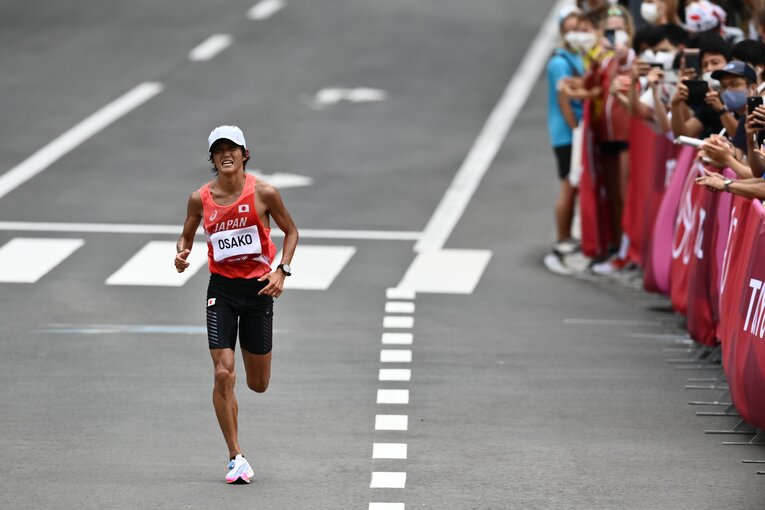 東京五輪、マラソンで6位入賞を果たした大迫傑　©︎Nanae Suzuki/JMPA