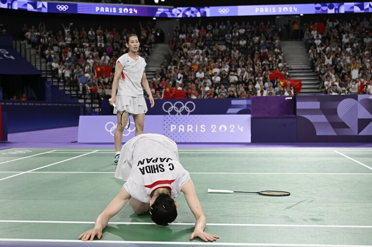 中国ペアとの準決勝　©Asami Enomoto/JMPA