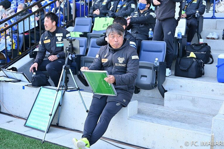 FC今治の高木理己監督　©︎FC. IMABARI