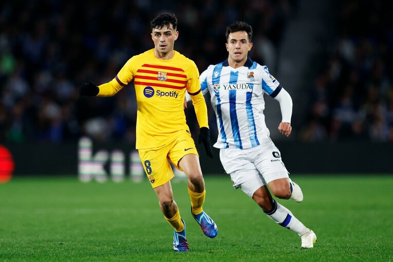 負傷から復帰したペドリ