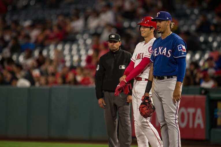 【未公開ショット多数！エンゼルス時代の秘蔵愛されショット】2018年の初々しい大谷（当時24歳／全20枚超）　©Nanae Suzuki