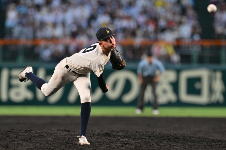 神村学園の早瀬　©Hideki Sugiyama