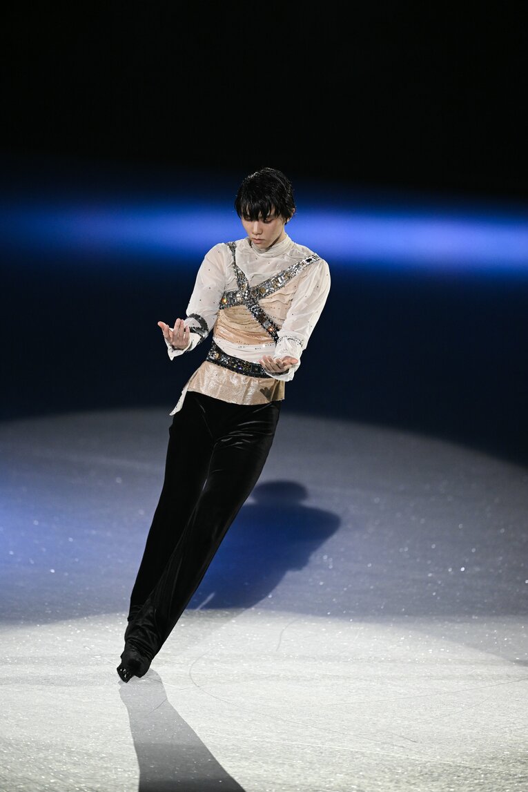 「1番、羽生結弦さん」“企画もプロデュースも出演も”羽生結弦…記者が驚いたプロ初のアイスショーの中身「まさか90分を1人で…」(20)