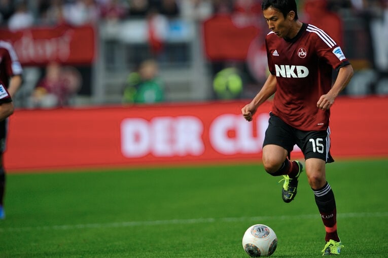 【長谷部誠、ドイツでの足跡】ニュルンベルク時代の長谷部　©Takuya Sugiyama