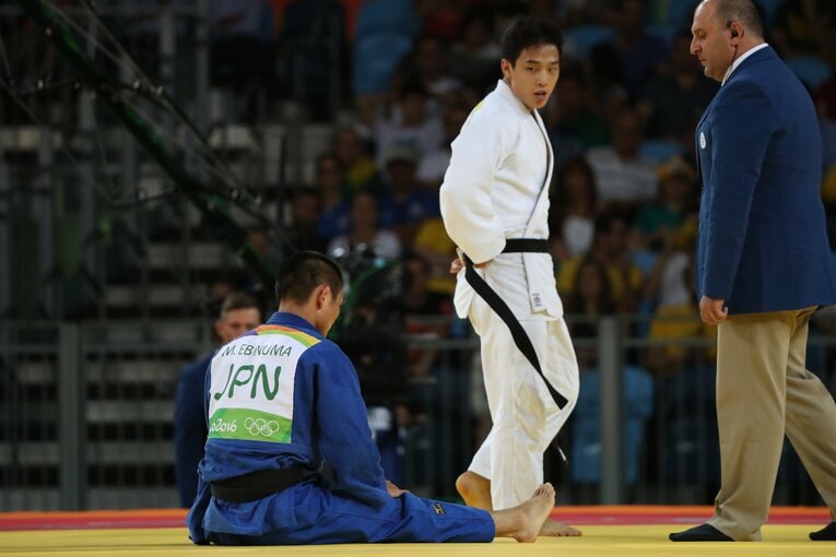 リオ五輪の海老沼　©Shinya Mano/JMPA